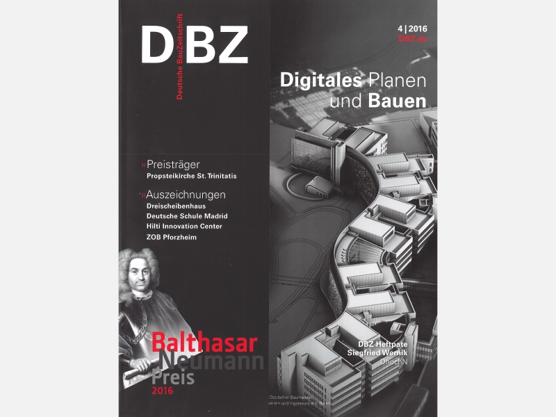 DBZ 04 2016 - FAT LAB | Forschung Architektur Technik